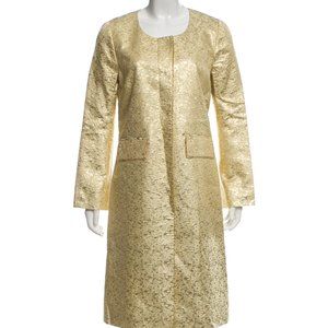 LELA ROSE Brocade Midi Dress/Dinner Coat